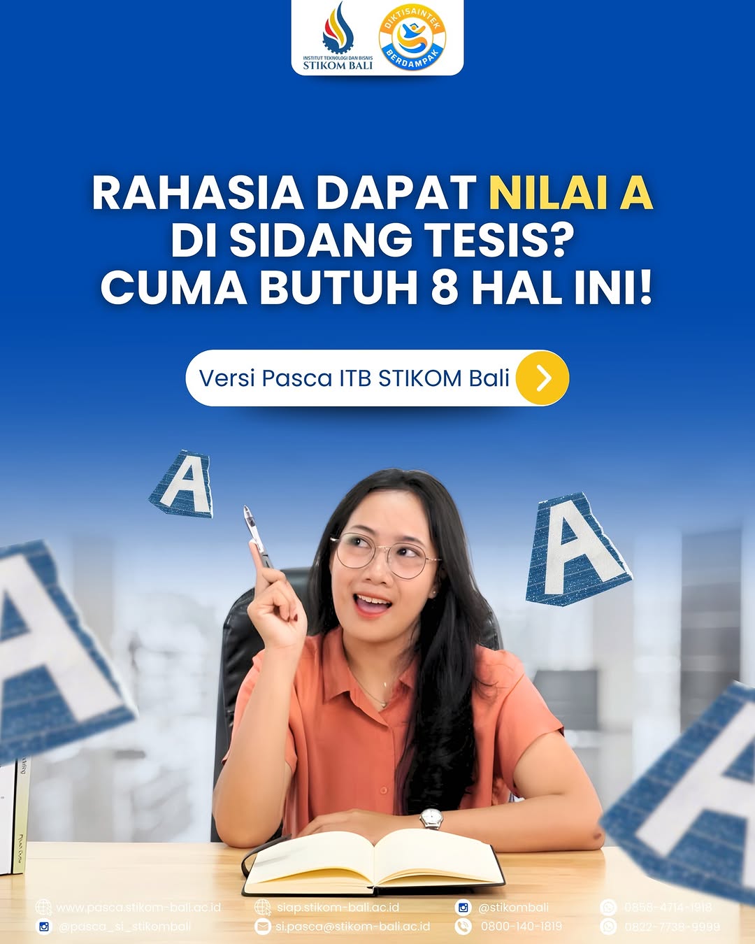 Rahasia Dapat Nilai A di Sidang Tesis? Cuma Butuh 8 Hal Ini!