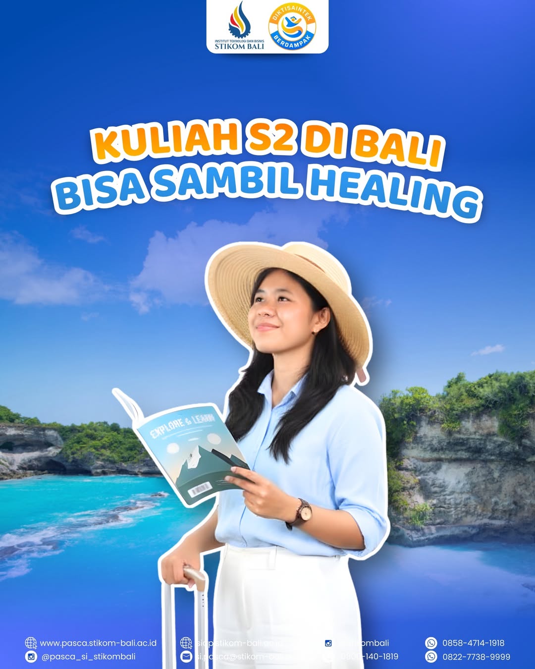 Kuliah S2 di Bali, Belajar Sekaligus Recharge
