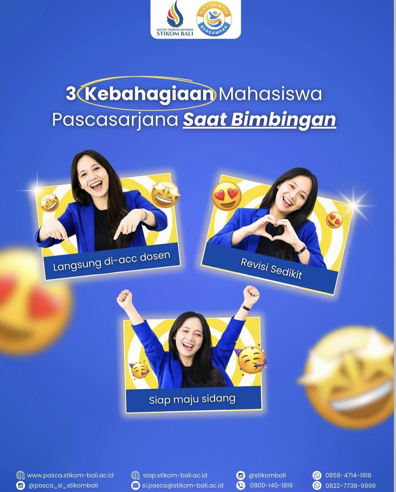 3 Kebahagiaan Mahasiswa Pascasarjana Saat Bimbingan