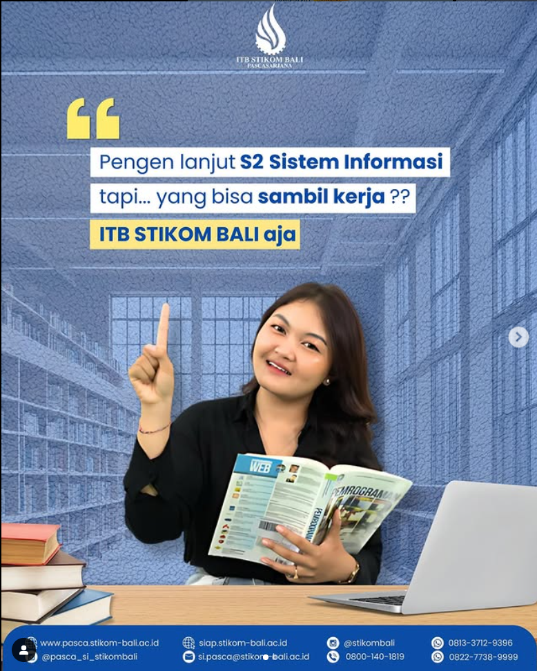 Lanjut S2 Sistem Informasi sambil kerja?