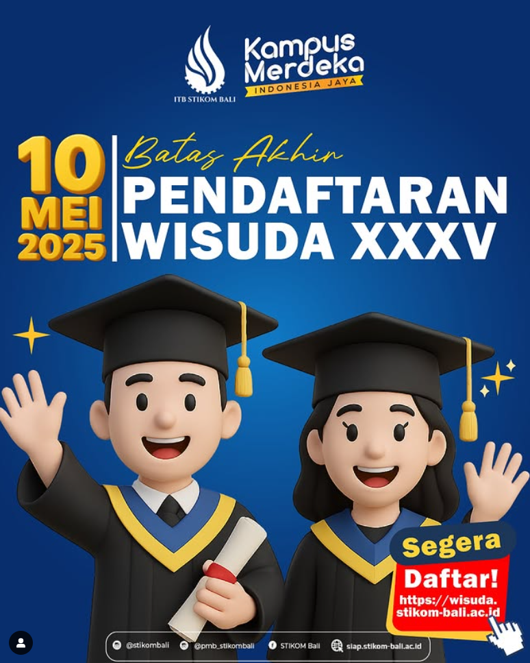 Batas Akhir Pendaftaran Wisuda XXXV