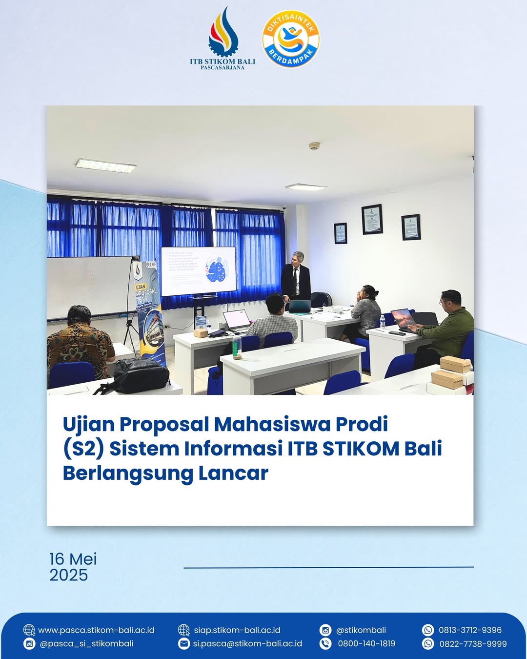Ujian Proposal Prodi (S2) Sistem Informasi🔥😍
