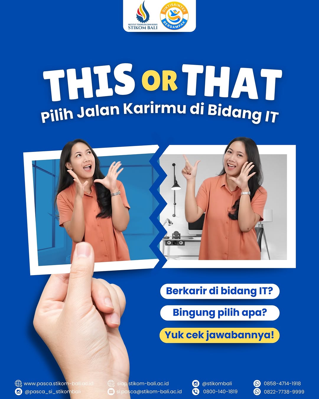This or That: Pilih Jalan Karirmu di Bidang IT