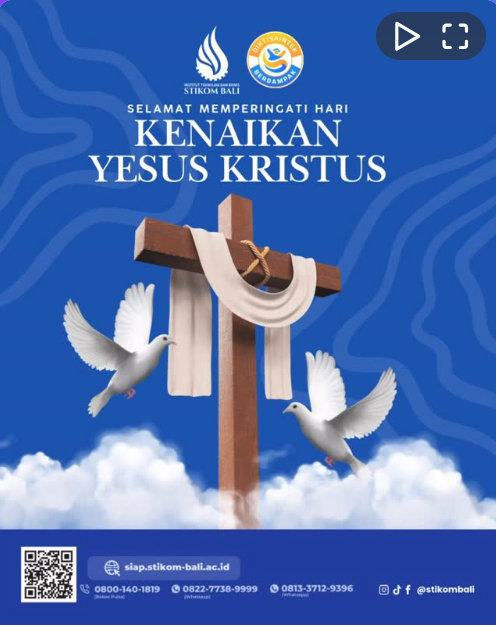 Selamat memperingati Hari Kenaikan Tuhan Yesus Kristus😇🙏🏻