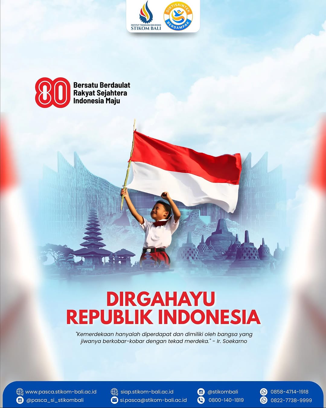 Dirgahayu Republik Indonesia ke-80