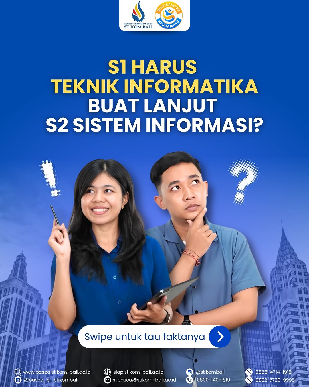  S1 Harus Teknik Informatika Buat Lanjut S2 Sistem Informasi?