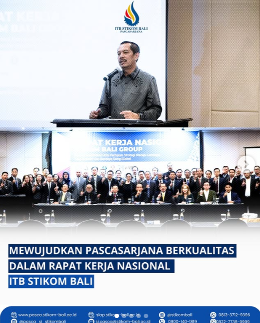 Rapat Kerja Nasional (Rakernas) STIKOM Bali Group